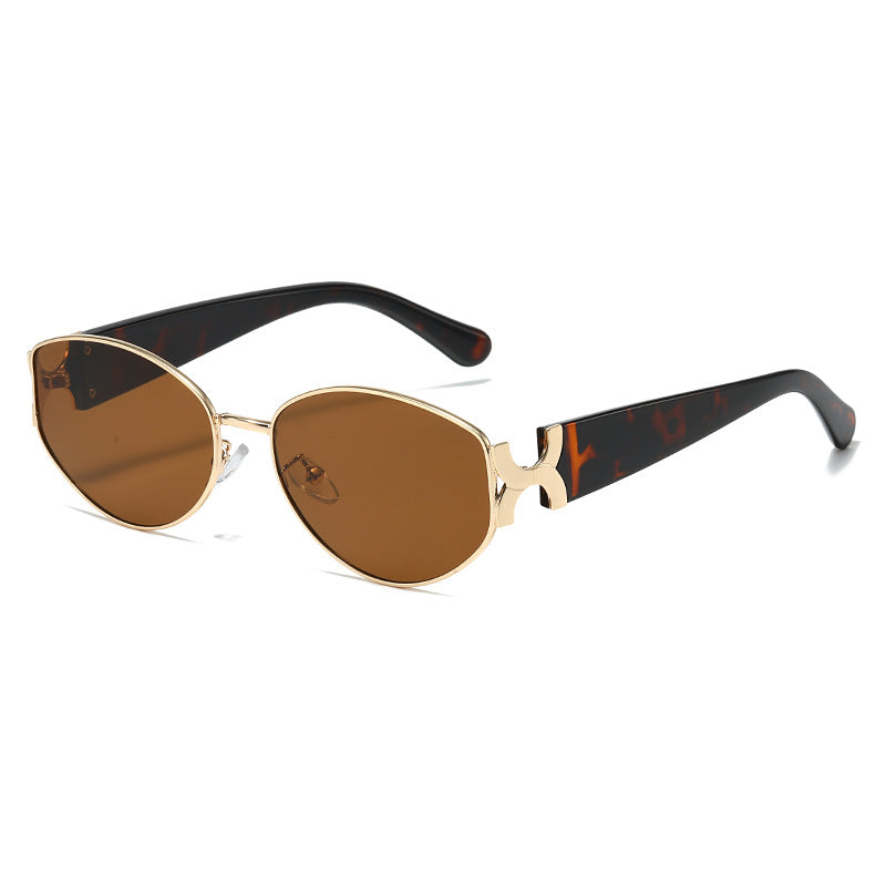 Women's Round Metal Sunglasses