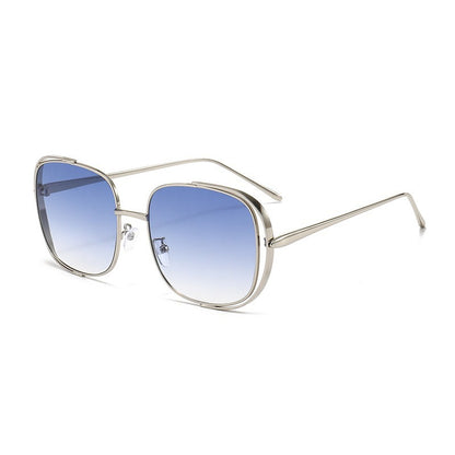 Unisex Square Sunglasses UV400 Metal Frame