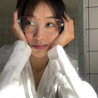 Women's Square Blue Light Glasses